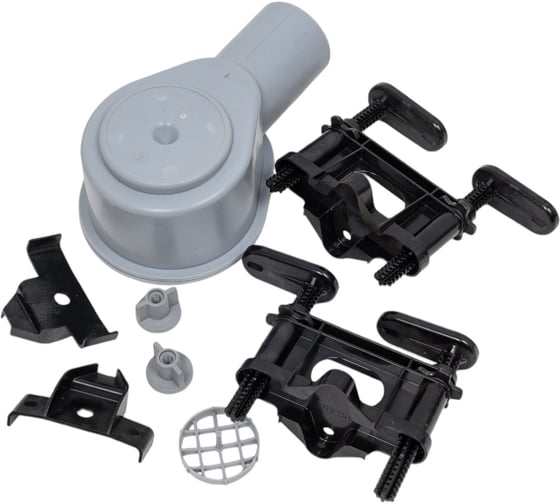 Низкий сифон Alcadrain APZ-S9 DN50 и комплект регулируемых ног 00039394