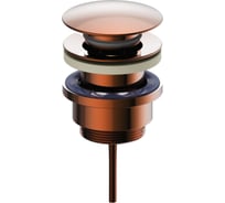 Донный клапан для раковины Wonzon & Woghand Розовое золото WW-88SS07-RG