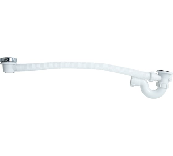 Слив-перелив Aquanet с сифоном A1850 W P TRAP 75 см, Kolpa 00154846