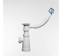 Сифон Инкопласт И 1 1/2х40 для моек с переливом BS 2200 В00В0020938