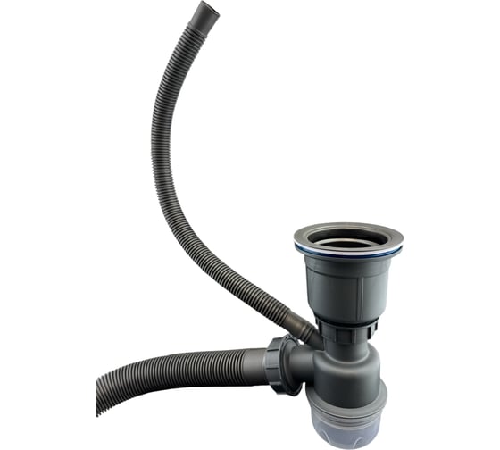Сифон для раковины OUTE со сборником перелива TD1H 1