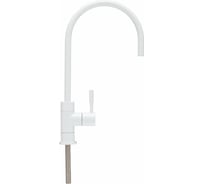 Кран рычажковый Atoll белый White A-8883-WE LED ATOFCM341