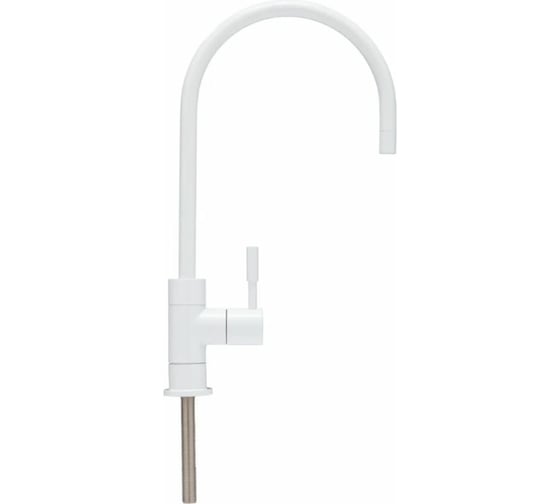 Рычажковый кран Atoll белый White  A-8883-WE 1
