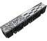 Лоток водоотводный пластиковый AQUADRENAG ЛВП Classic Stone AQD-S DN100 H202 (комплект) PL10146202S 3