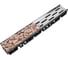 Лоток водоотводный пластиковый AQUADRENAG ЛВП Classic Stone AQD-S DN100 H97 (комплект) PL1014697S 4