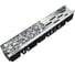 Лоток водоотводный пластиковый AQUADRENAG ЛВП Classic Stone AQD-М DN100 H166 (комплект) Q10146166M 2