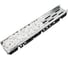 Лоток водоотводный пластиковый AQUADRENAG ЛВП Classic Stone AQD-М DN100 H126 (комплект) Q10146126M 3
