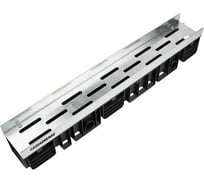 Лоток водоотводный пластиковый AQUADRENAG ЛВП Classic Stone AQD-М DN100 H146 (комплект) Q10146146M