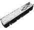 Лоток водоотводный пластиковый AQUADRENAG ЛВП Classic Stone AQD-М DN100 H231 (комплект) Q10146231M 4