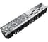 Лоток водоотводный пластиковый AQUADRENAG ЛВП Classic Stone AQD-М DN100 H191 (комплект) Q10146191M 3