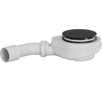 Сифон для поддонов RGW S-18B Черный O 40 мм с переходником O 40/50 мм, гидрозатвор 44241800-04