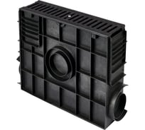 Пескоуловитель пластиковый ПП Classic AQD DN100 с решеткой чугунной ВЧ50, кл.С250 AQUADRENAG Q10430-CH