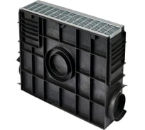 Пескоуловитель пластиковый  ПП Classic AQD DN100 с решеткой стальной ячеистой оцинкованной AQUADRENAG Q10430-I