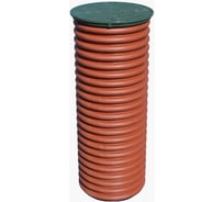 Колодец дренажный смотровой в сборе  368/315х500 мм с дном и люком Агросток 64170