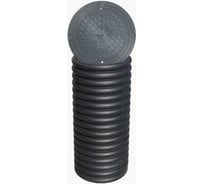 Колодец дренажный смотровой в сборе  460/400х1000 мм с дном и люком Агросток 64179