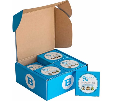 Таблетки для жироуловителя Bionex Grease WT Tab 12 шт WTTab