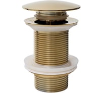 Донный клапан Gid без перелива G100 золото 7x7x10 73301K