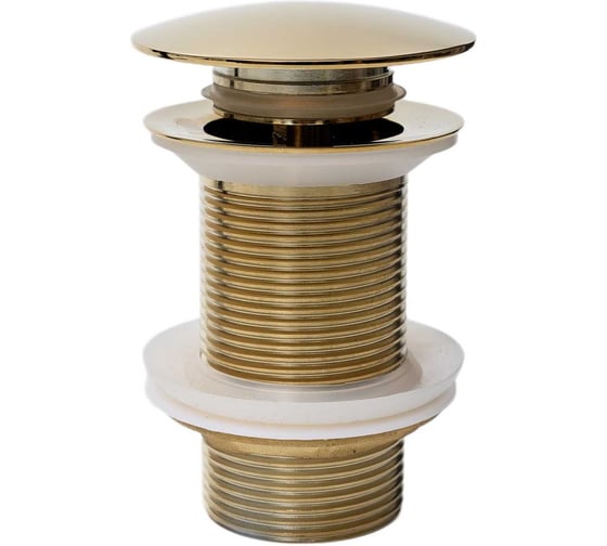 Донный клапан Gid без перелива G100 золото 7x7x10 73301K 1