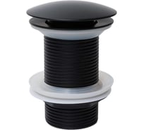 Донный клапан Gid без перелива G-55BM черный матовый 7x7x10 76602K