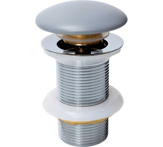 Донный клапан Gid без перелива Gmh100 серый матовый 7x7x10 74401K 1