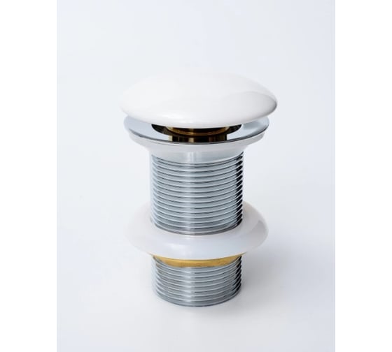 Донный клапан Gid без перелива Wh100 белый 7x7x10 71101K 1