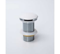 Донный клапан без перелива Gid Whm100 белый матовый, 7x7x10 74403K