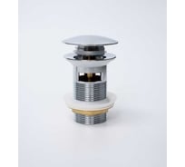 Донный клапан с переливом Gid Ch100-1 хром, 7x7x10 73303K