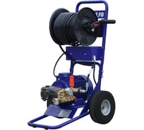 Каналопромывочный аппарат Посейдон, 200 бар, 15 л/мин, насос (Италия) Посейдон E5-200-15-ITL-Reel
