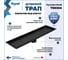 Трап для душа под плитку Teymi с сухим затвором вертикальный выпуск Aina 10х40 черный T90354 T90354 ЦБ-00270766 3