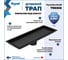 Трап для душа под плитку Teymi с сухим затвором вертикальный выпуск Aina 10х30 черный T90352 T90352 ЦБ-00270764 3