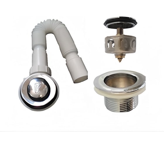 Сифон для высоких поддонов ООО ПКФ Сварком 5 серия, 1шт СанТех s034004 1