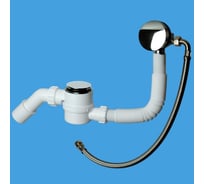 Полуавтомат пластиковый McAlpine (кнопка) с коленом (Lперелива=330-700мм)(наполнение из узла перелива) MRB11F