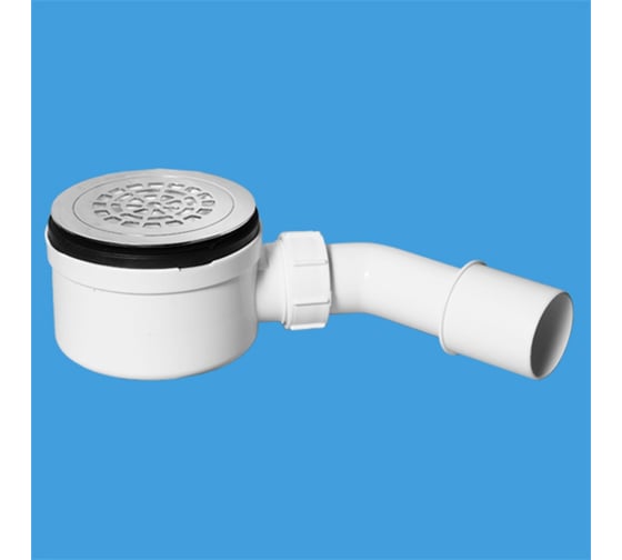 Трап для поддона McAlpine (выпуск110мм)  90/100, h=70мм с трубкой 40/50 MRS8CPBR 1