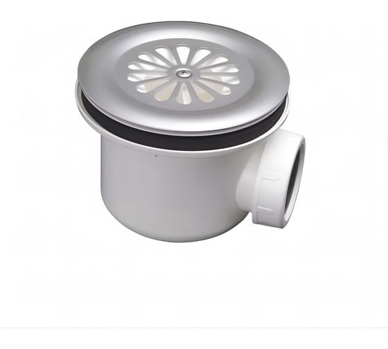 Сифон ООО ПКФ Сварком Basic 90 хром (уп/1шт) СанТех s025238 1