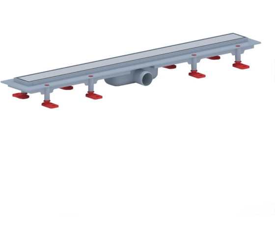 Канал душевой ООО ПКФ Сварком д= 40 пласт, решетка нерж 850мм, сухой (уп/1шт) СанТех s039308 1