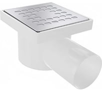 Трап ООО ПКФ Сварком д= 50 горизонтальный пласт, решетка нерж 100х100 (уп/1шт) СанТех s023171