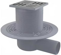 Трап ООО ПКФ Сварком д= 50 горизонтальный пласт, решетка нерж 105х105 (уп/1шт) СанТех s044501