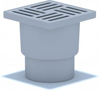 Трап ООО ПКФ Сварком д=110 вертикальный пласт, решетка 150х150 (уп/1шт) СанТех s038069