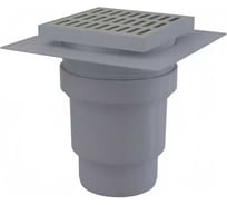 Трап ООО ПКФ Сварком д=110 вертикальный пласт, решетка нерж. 150х150 (уп/1шт) СанТех s044502