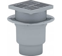 Трап ООО ПКФ Сварком д=110 вертикальный пласт, решетка нерж.150х150 (уп/1шт) СанТех s043598