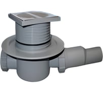 Трап ООО ПКФ Сварком д=50/40мм горизонтальный пласт, решетка нерж. 110х110 (уп/1шт) СанТех s014008