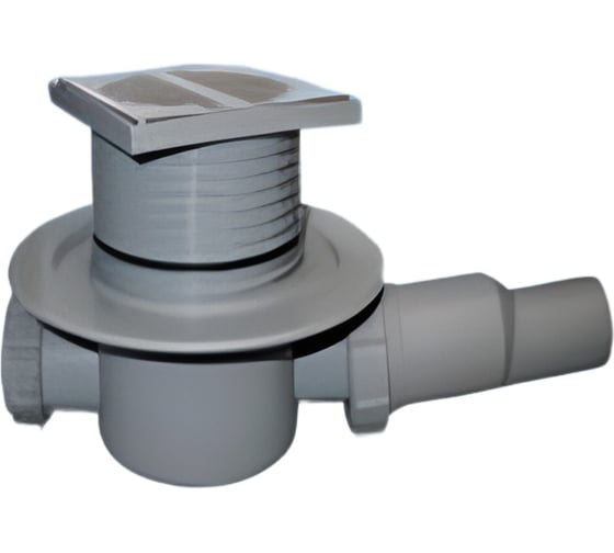 Трап ООО ПКФ Сварком д=50/40мм горизонтальный пласт, решетка нерж. 110х110 (уп/1шт) СанТех s014008 1