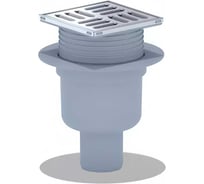 Трап ООО ПКФ Сварком д=50 вертикальный пласт, решетка нерж.100х100, сухой (уп/1шт) СанТех s038358