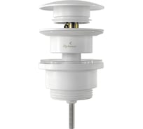 Донный клапан Elghansa 1 1/4 для раковины (универсальный) Click-Clack, белый WBT-227-White