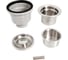 Сифон для кухни ORIO с выпуском 3 1/ 2, с универсальным переливом, корзиной для мусора и гибкой трубой Д-11052У 4
