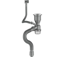 Сифон для мойки с переливом GERHANS K30601-1