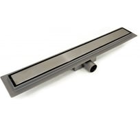 Желоб душевой Esbano Meta решетка TILE оружейная сталь длина 80 см ESTRMETTILE80GM