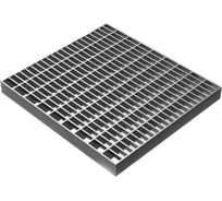 Решётчатый настил прессованный GIDROSTOK Р 33х11/30x2 Zn 1000х1000 мм 2006