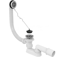 Сифон для ванны AlcaPlast A501 (A501-VE-01) хромированный 225348