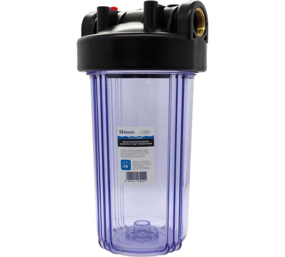 Фильтр магистральный Damento 10 BB1 прозрачный (1/4) 021675 1